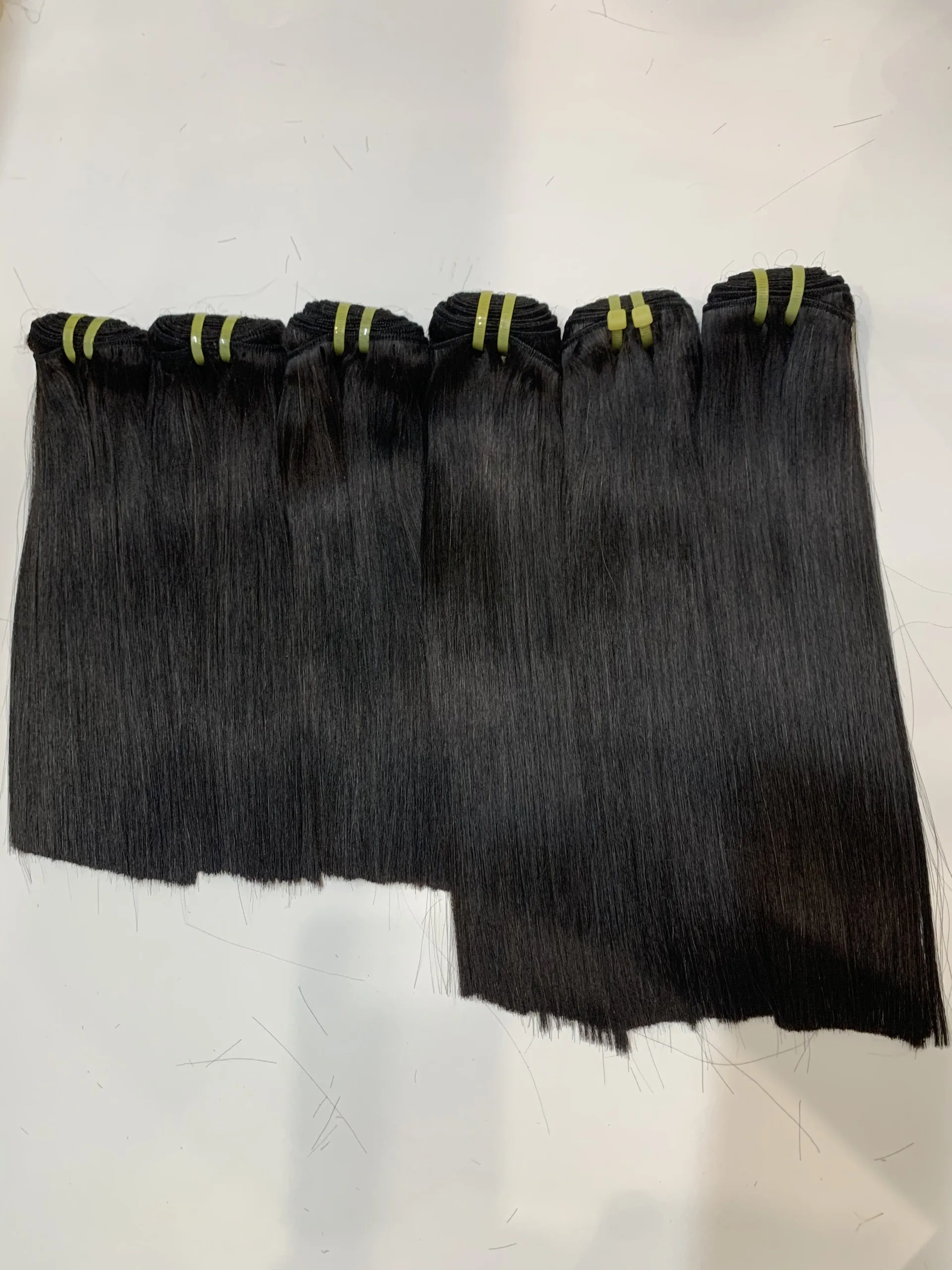  Парик волос Топ Тренд в Нигерии естественный цвет Короткие Длинные волосы пряди и закрытие супер двойные