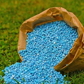 Fine particle size npk fertilizer