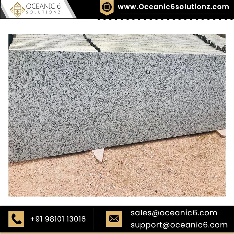 Platinum White Natural Stone Granite Cut to Size Thick Slabs Countertops for Indian Granite Buyers