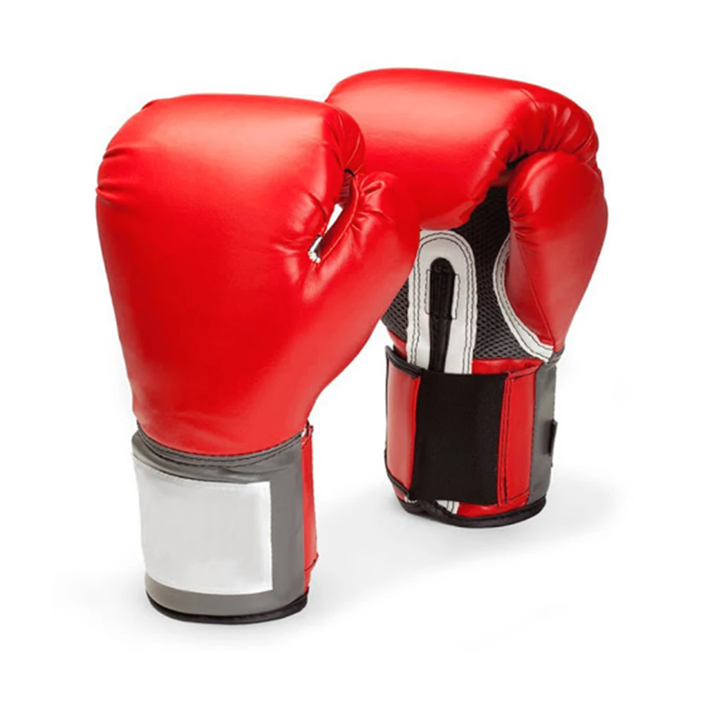 Перчатки для тренировок/перфорации защитные боксерские перчатки с внутренней подкладкой из пенопласта чистой кожи