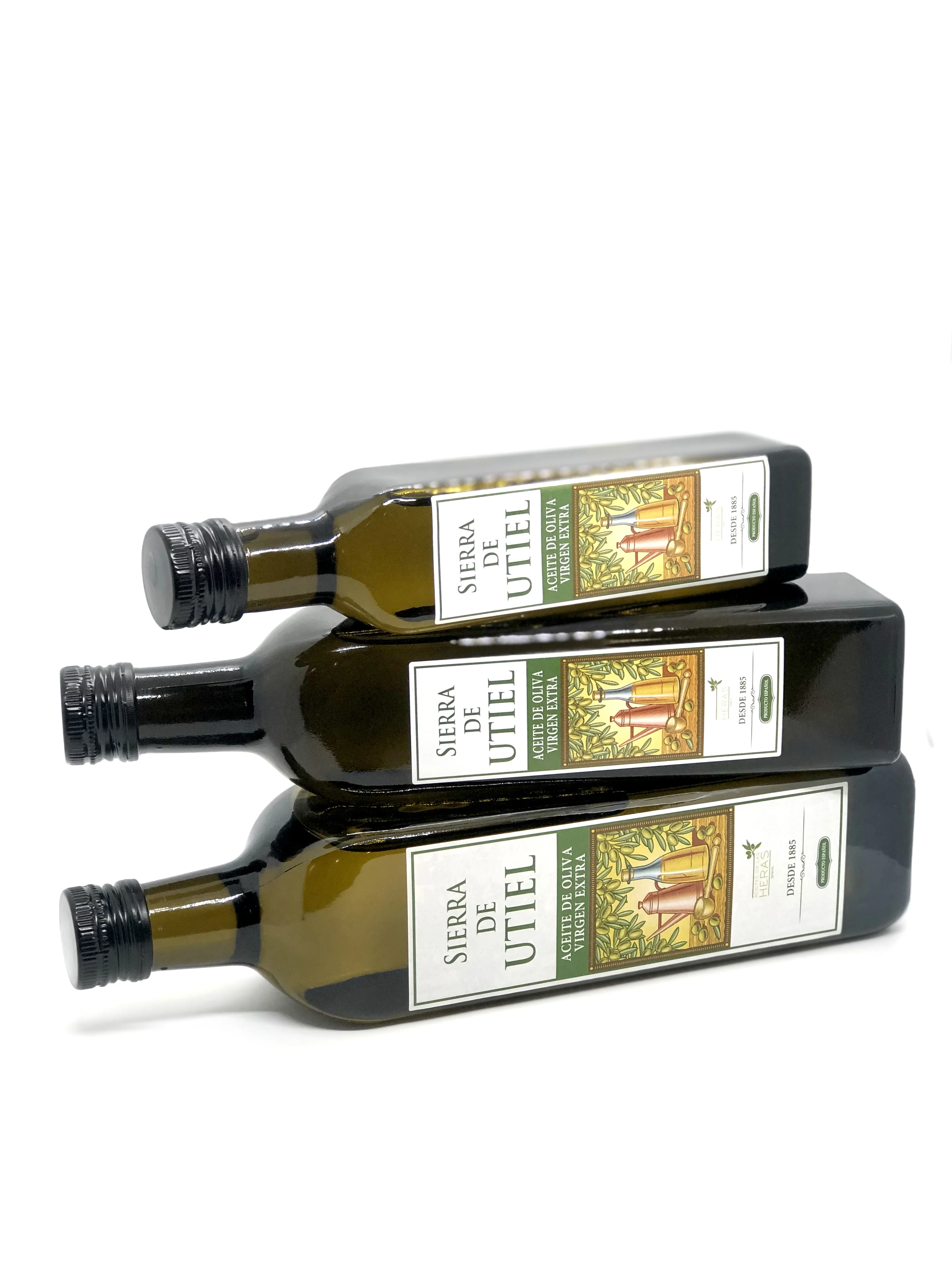 Gourmet Extra Virgin Olive Oil 500ml glass marasca bottle, Sierra de Utiel made in Spain Olive Oil