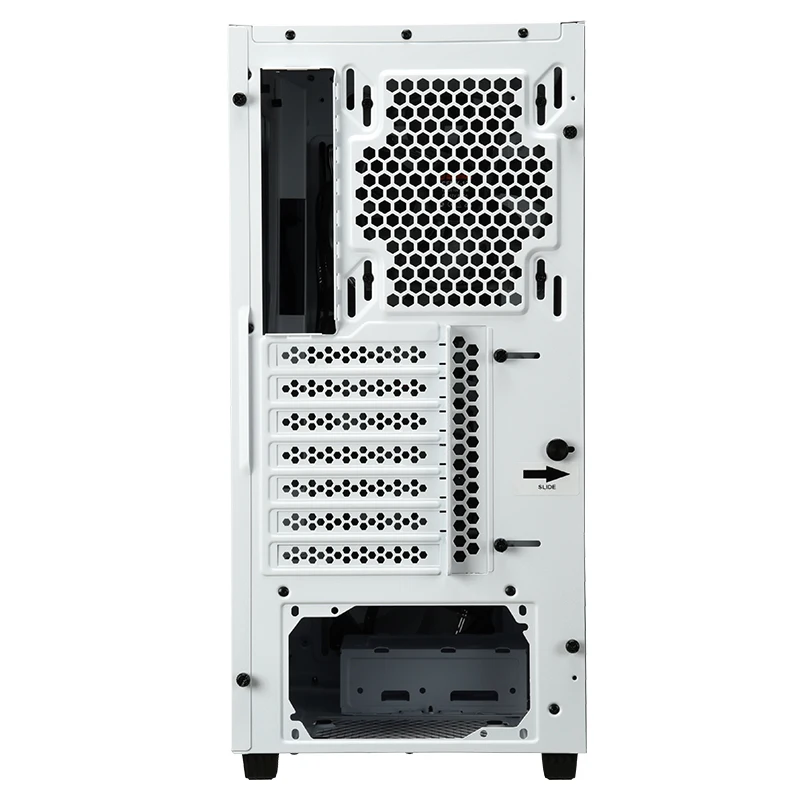 [ENERMAX] MarbleShell MS30 - ATX Mid Tower ПК игровой чехол с тройными поклонниками ARGB закаленное стекло белый RTS