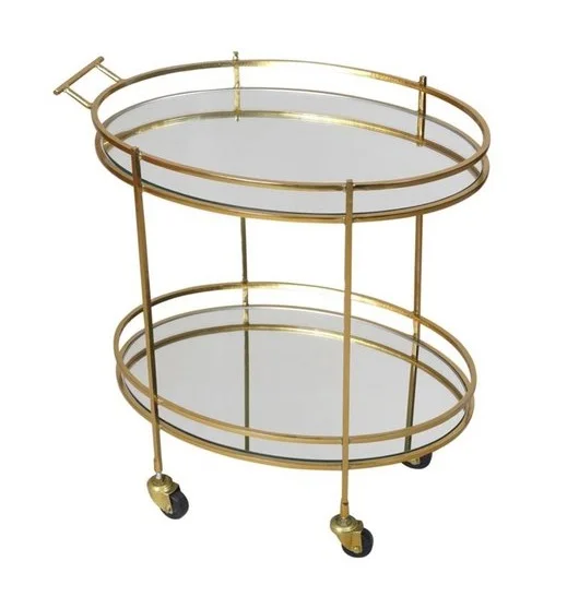 good quality Premium Design Metal Bart Cart Bar Trolley Wholesale Exporter champagne bar cart supplier at low price
