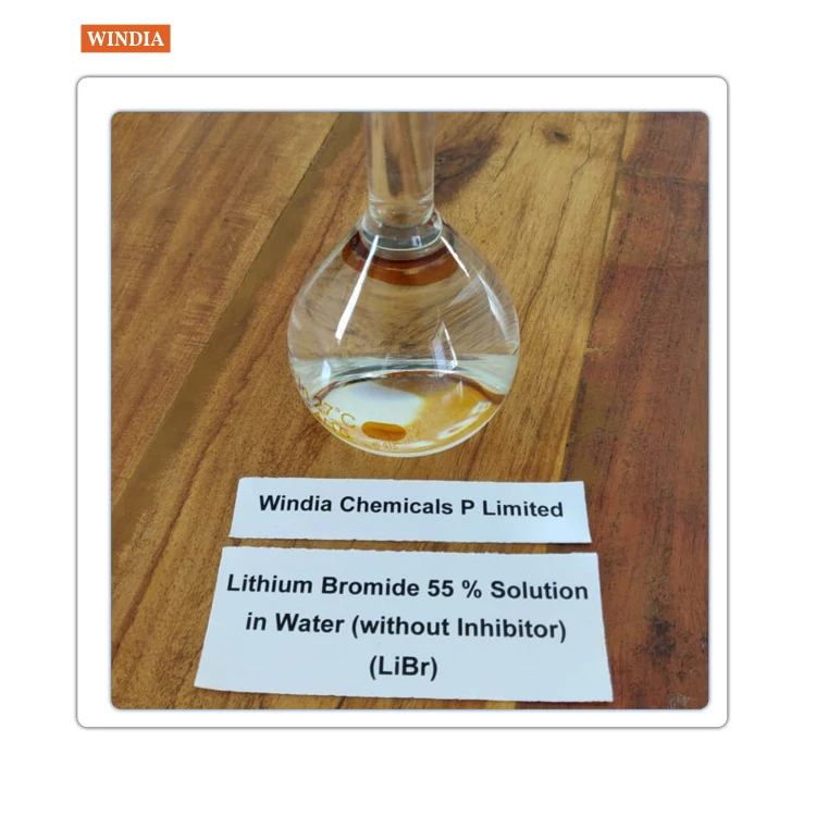 
Best Price Lithium Bromide 55% Solution (Without Inhibitor) from Trusted Supplier 