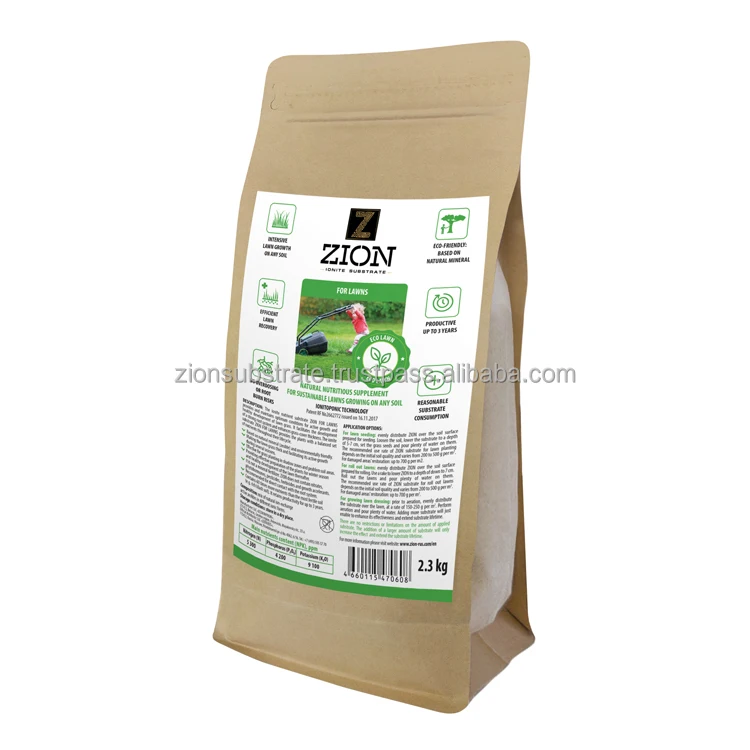 Good quality ecological plant nutrient substrate for lawn grass no root burn or overdose, potting soil