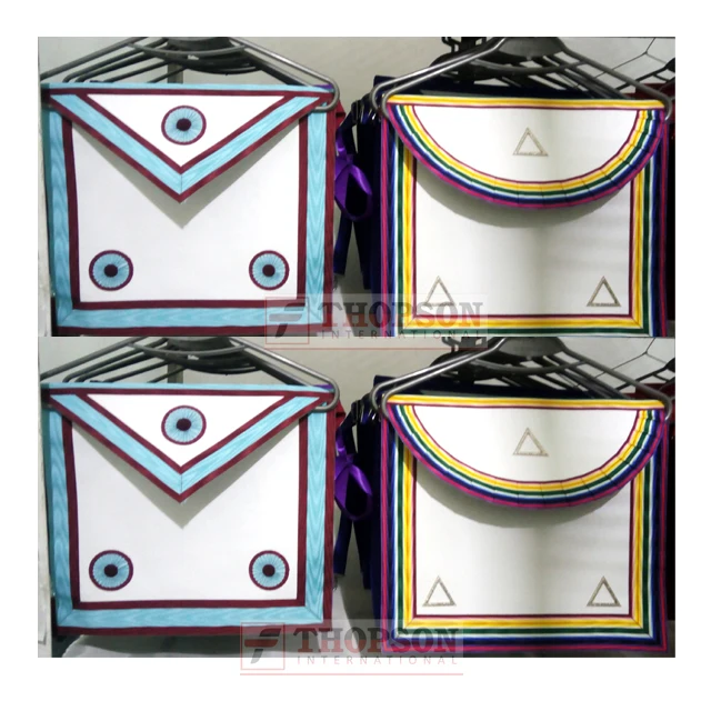 Масонская регалия Марк мастер Мейсон фартук-Масонская регалия