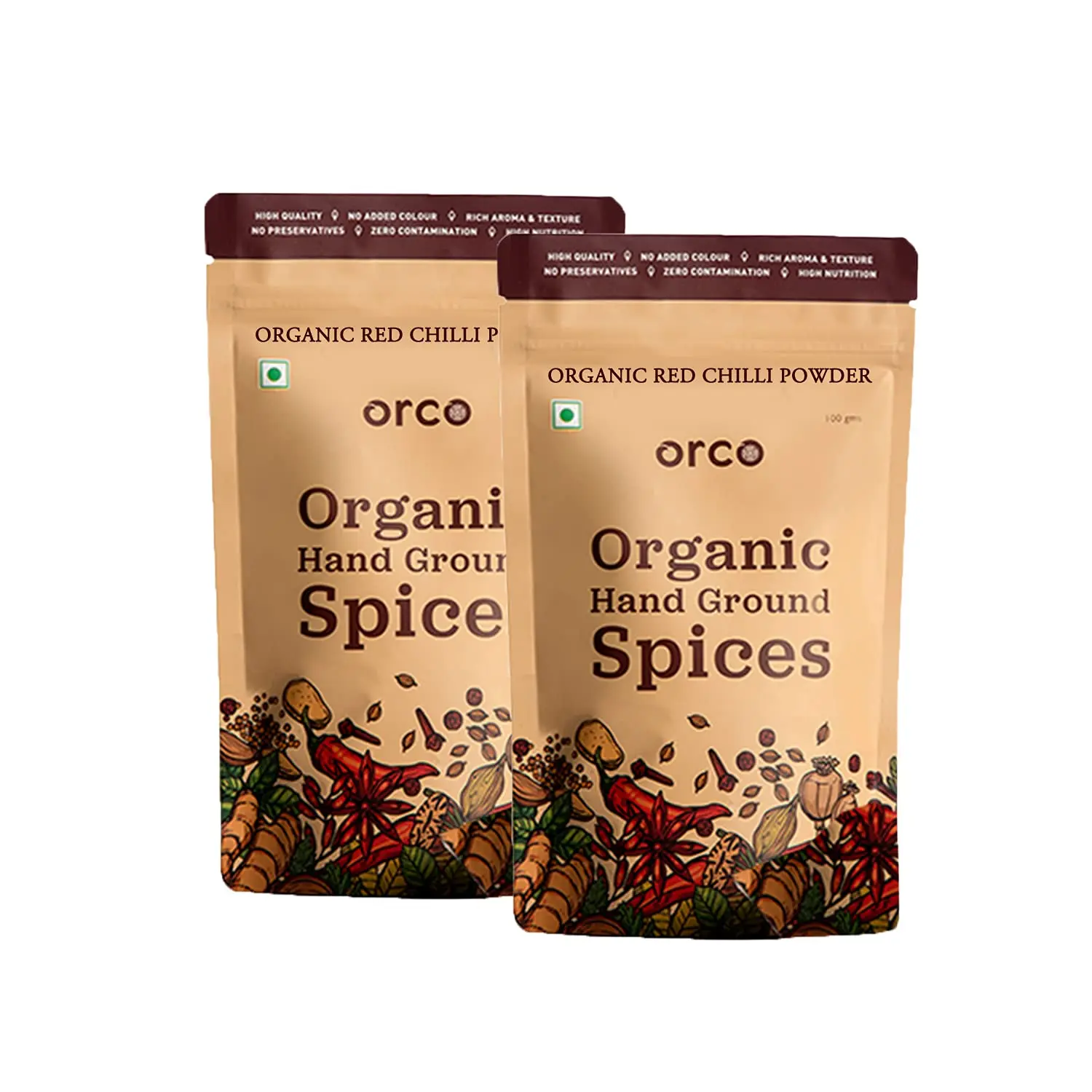 ORCO High Quality Organic Red Chili Powder Spice in Wholesale Price | Chakki Fresh, Handground & USDA Certified