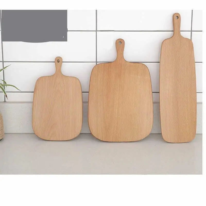 Wholesale Customized American Simple Solid Wood Tableware Set Mango Cutting Board Breadboard Kitchen Use Oak Chopping Cheese