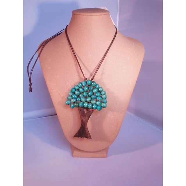 Wooden Jewelry Tree Necklace