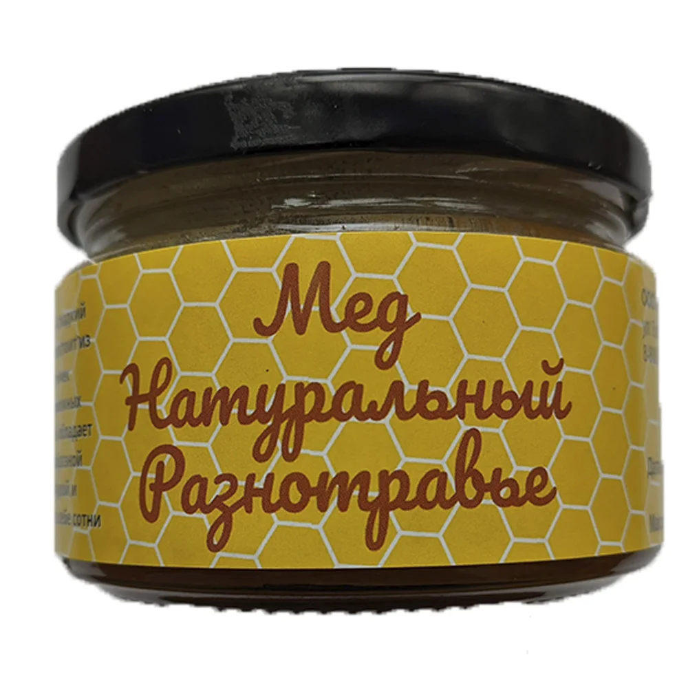 
High quality herbal honey harvested in environmentally clean areas in stock 
