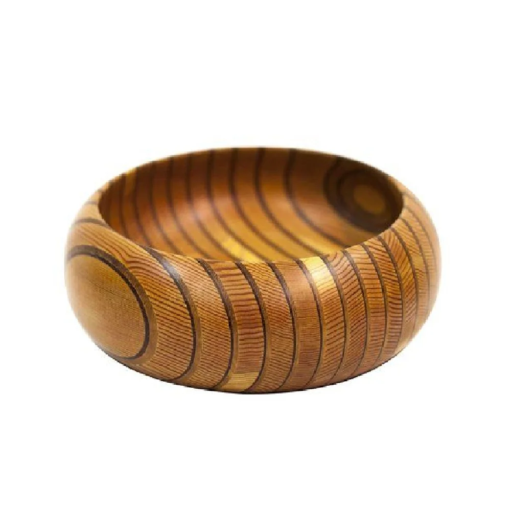 Набор деревянных сервировочных чаш для фруктов и салата идеально подходит посуды столовой свадеб столовых принадлежностей