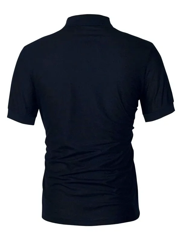 Men Custom Print Two Tone Polo Shirt  top quality printed design polyester sublimation Unisex golf shirts casual Sublimation