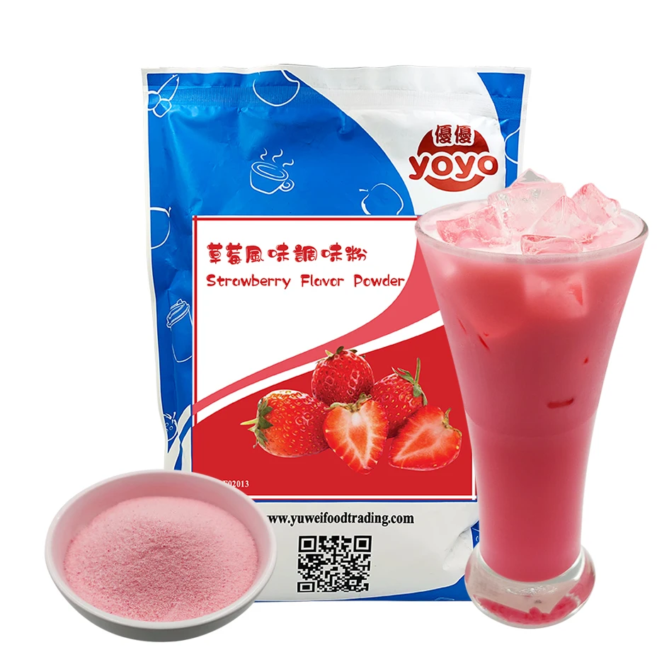 Оптовая продажа, порошок для напитков с ароматом клубники