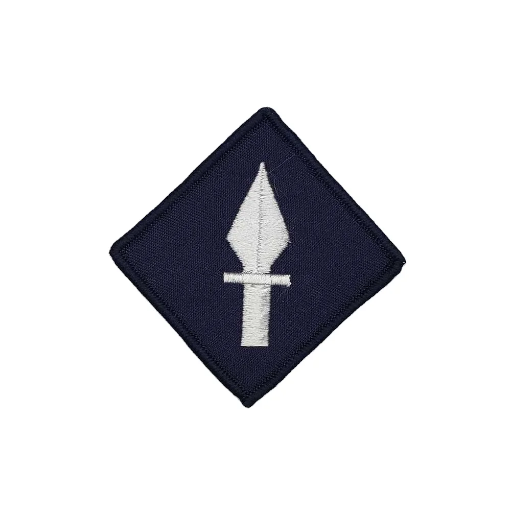 100% полиэстер вышивка патчи с логотипом заказчика