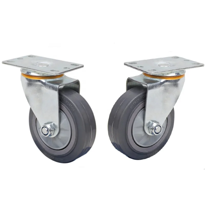 Soft Rubber Industrial Wheel Used For Industrial Machinery And Equipment with factory Price