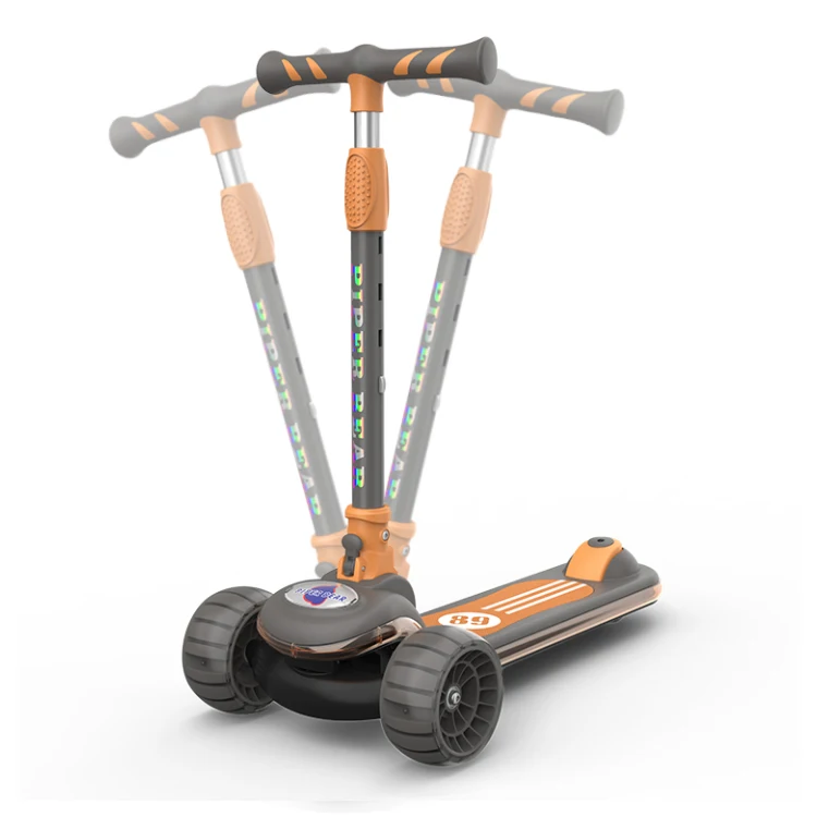 New Model Three in One Kick Scooter 3 Wheel Kids Pedal Scooter Hot Selling Sit Down With Flashlight Music for Sale Baby Kids Sco