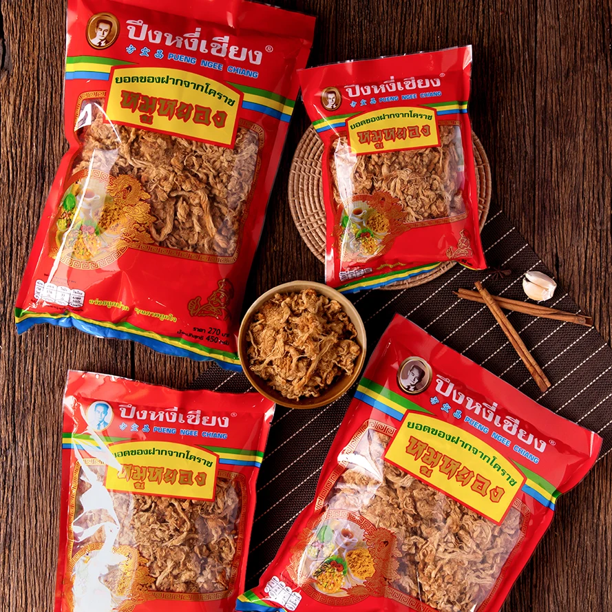 Hot Selling Premium Quality Dry Meat - Delicious Flossy Pork Meat 180g Produced and Exported from Thailand