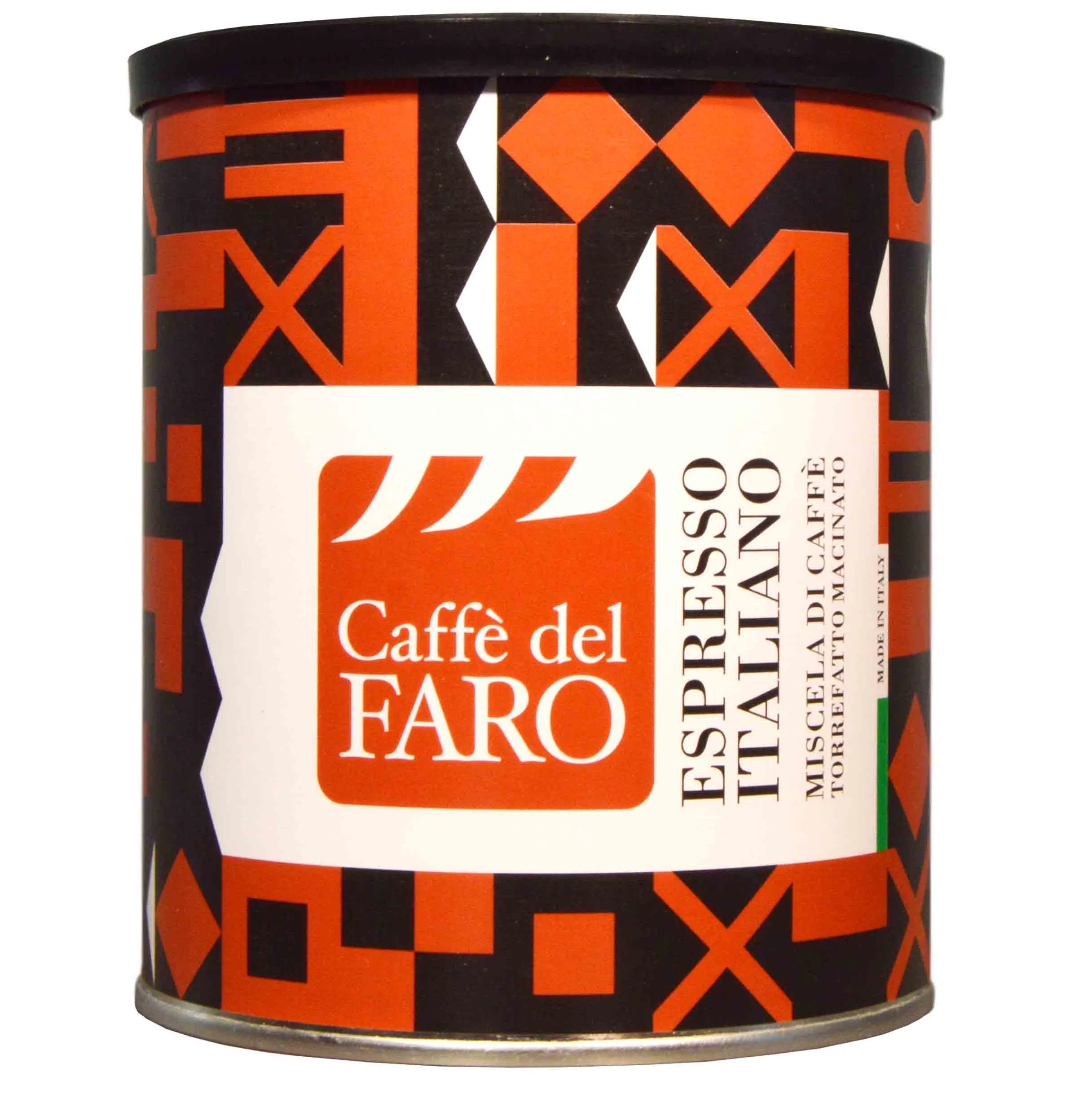 Espresso Italiano Caffe del Faro professional wholesale roasted coffee 250 gr. ground blend