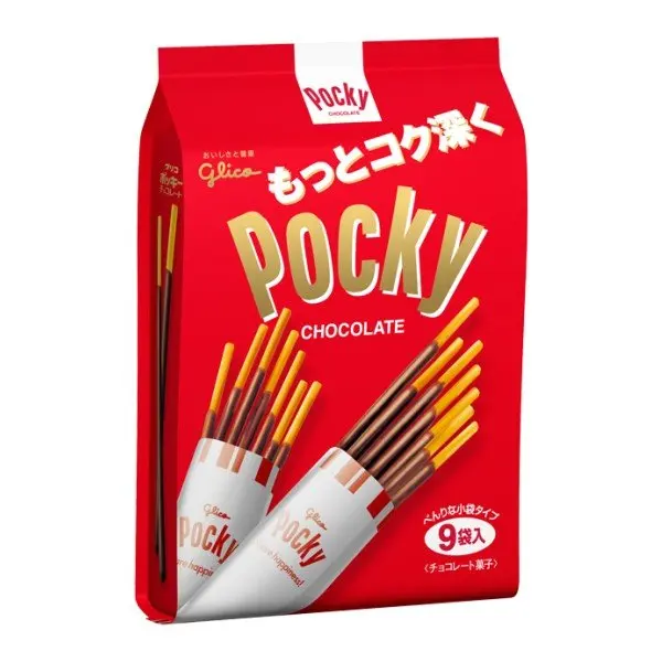 Manufacturers are the best in wholesale Ezaki Glico Pocky 9 bags japan A large quantity of OEM functional shelf