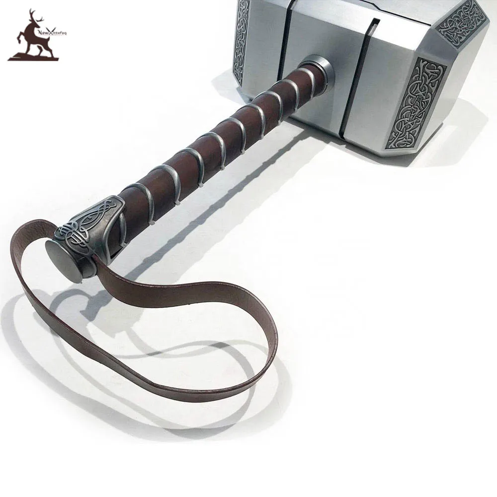 Hot Sale High Quality 1:1 Real Size Pure Metal Made Thor Hammer