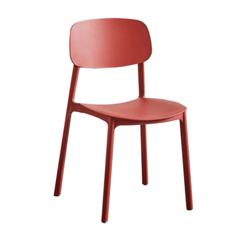 Wholesale Factory Home Furniture Modern Sillas Polypropylene Stackable Cafe Kitchen Restaurant PP Plastic Dining Chair