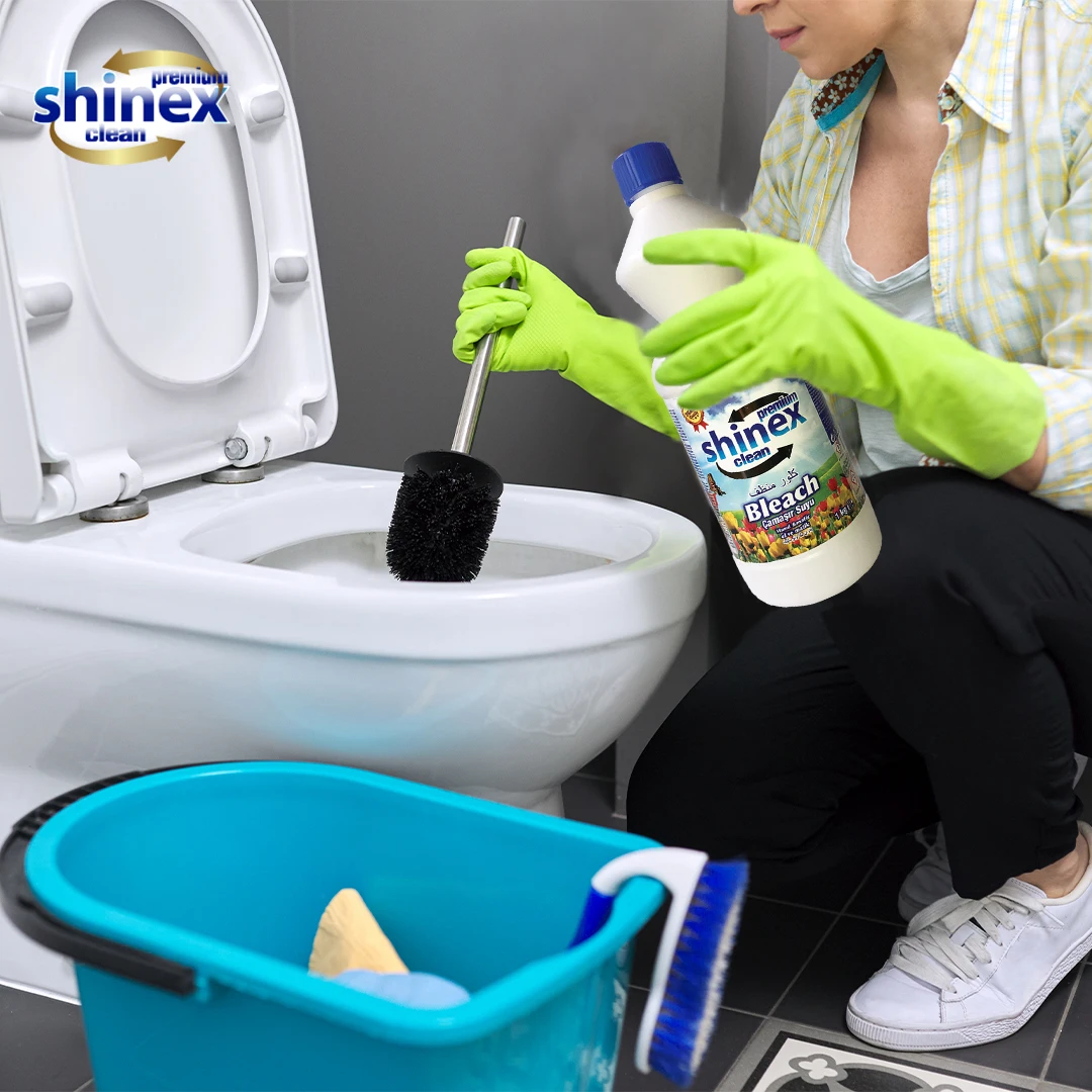 WHolesale chlore Bleach 1L for Household and Laundry Floral Perfume laundry washing and cleaner Bleach OEM ODM PL made in Turkey