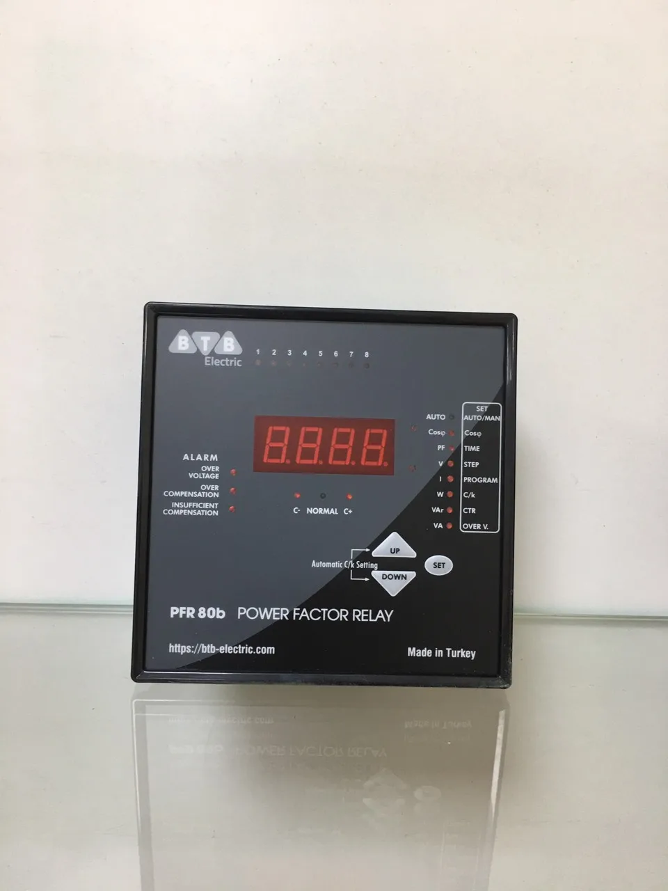 POWER COMPENSATION CONTROLLER 03 PHASE  6 STEPS made in turkey 2021