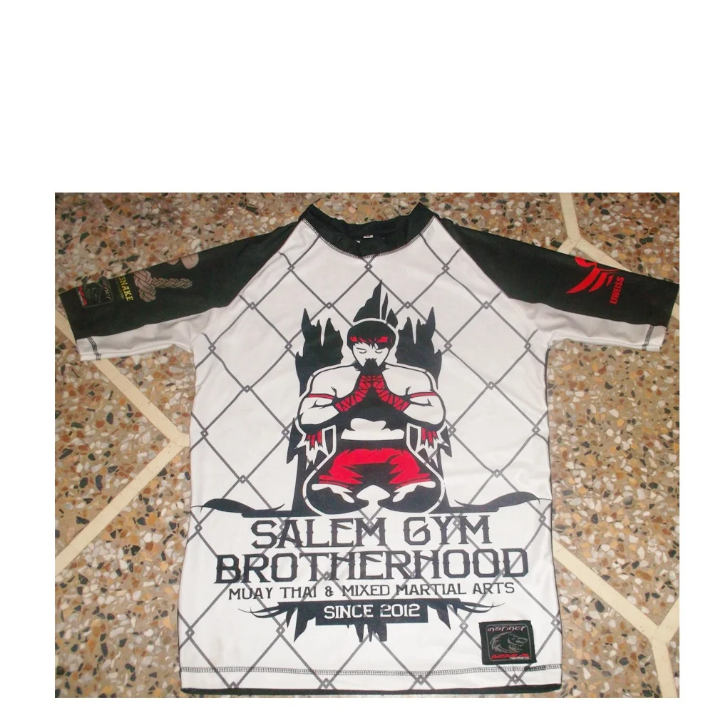 
Пустые компрессионные рубашки, Новое поступление 2018, изготовленные на заказ, Bjj mma, спортивные топы 