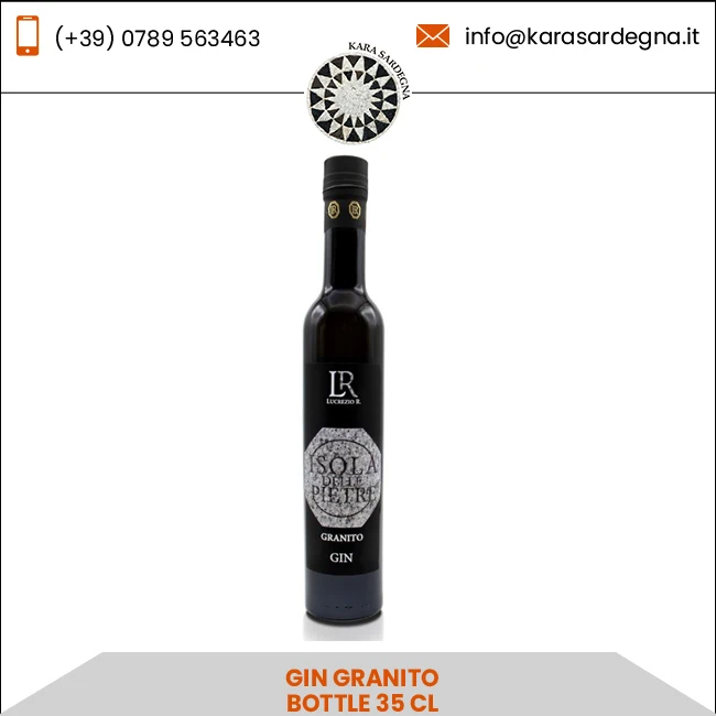 Gin Granito Bottle 35 CL Liquor and Spirits Alcohol