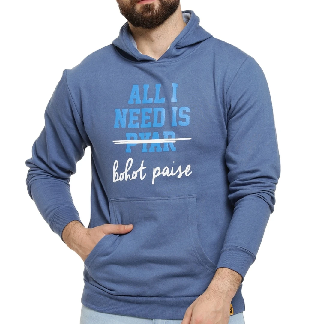 Super soft bio washed 100% Cotton Fleece single side brushed breathable premium quality Low MOQ whole sale cutsom logo pull over