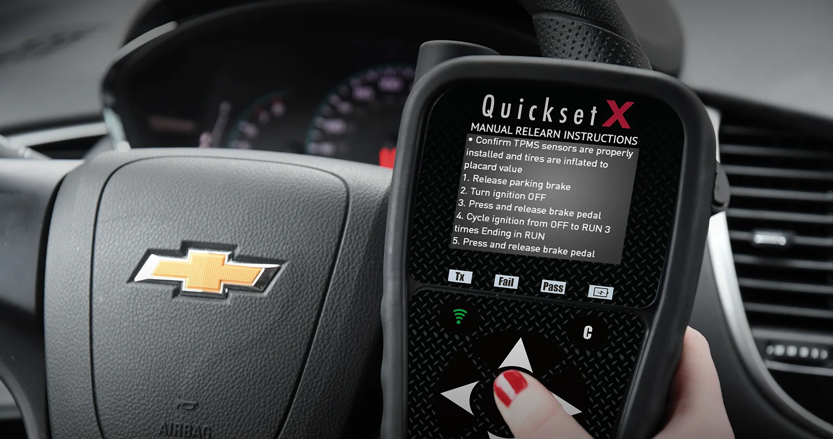 ATEQ Quickset X СИСТЕМА активации TPMS и инструмент сброса ЭБУ включает в себя кабель OBD покрытие внутренних европейских автомобилей до 2020