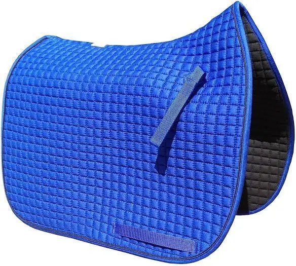 
Numnah Horse Saddle Pad With Matching Fly Veil bell boot Set/Offer Cotton Quilted Saddle Pad/Cloth Various Colours 2 Sizes 