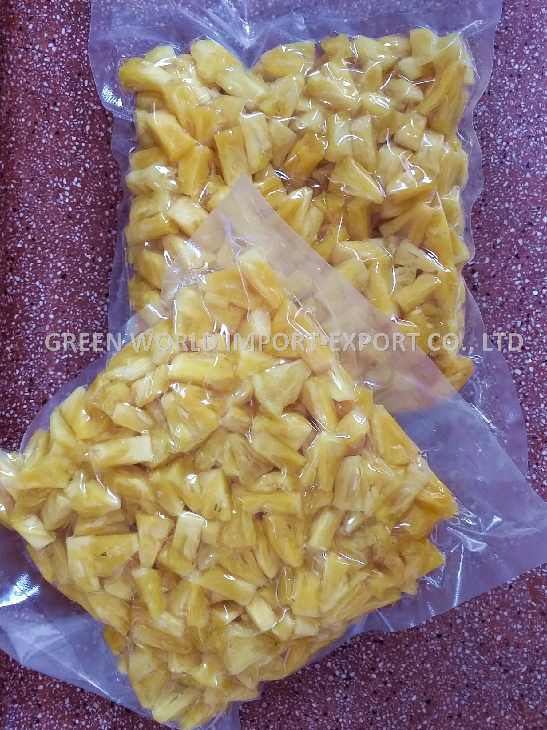 Самый исключительный вьетнамский замороженный ананас с кислым и сладким вкусом-от вьетнамского оптового