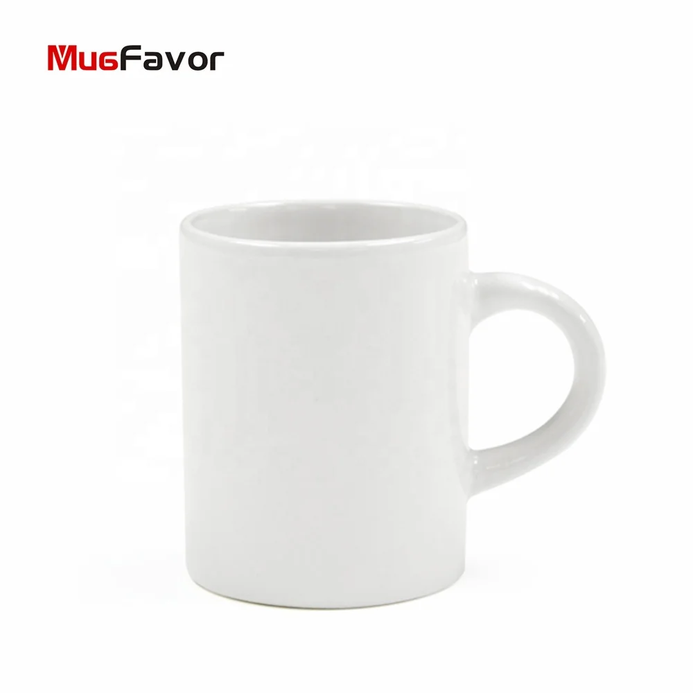 MugFavor Personalized 3oz Mini Sublimation Ceramic Coffee Mug MWM3 Wholesale Espresso Cup custom Small white coffee mug