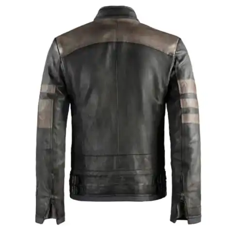
Motorbike Leather Casual Jacket For Men 2021 New Model. 