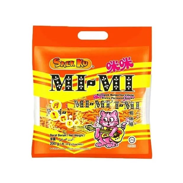 Prawn Flavor Stick Snacks Halal Seafood Certified Wholesale