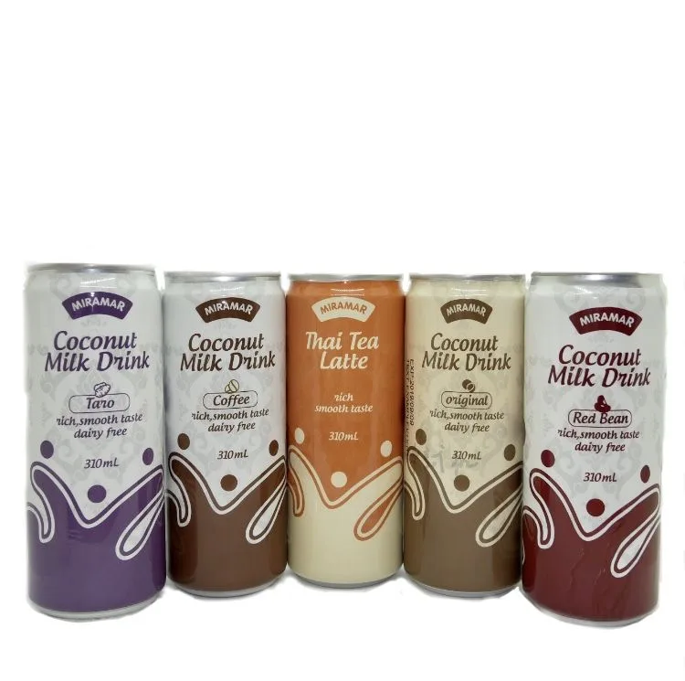 BRC certificate - Best selling Almond Coconut Milk from Thailand