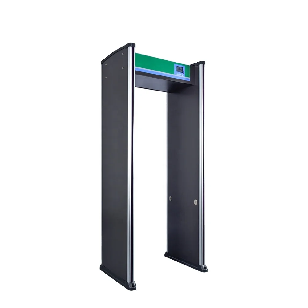 Новая дверь металлоискателя безопасности с 6 зонами датчика TEC-500A, ворота сканера безопасности