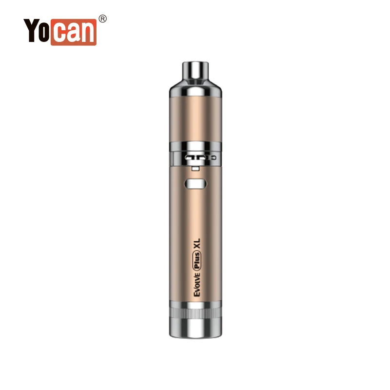 Испаритель Yocan Evolve Plus XL испаритель для электронной сигареты с четырьмя катушками оптовая продажа батарея 1400 мАч встроенная силиконовая банка