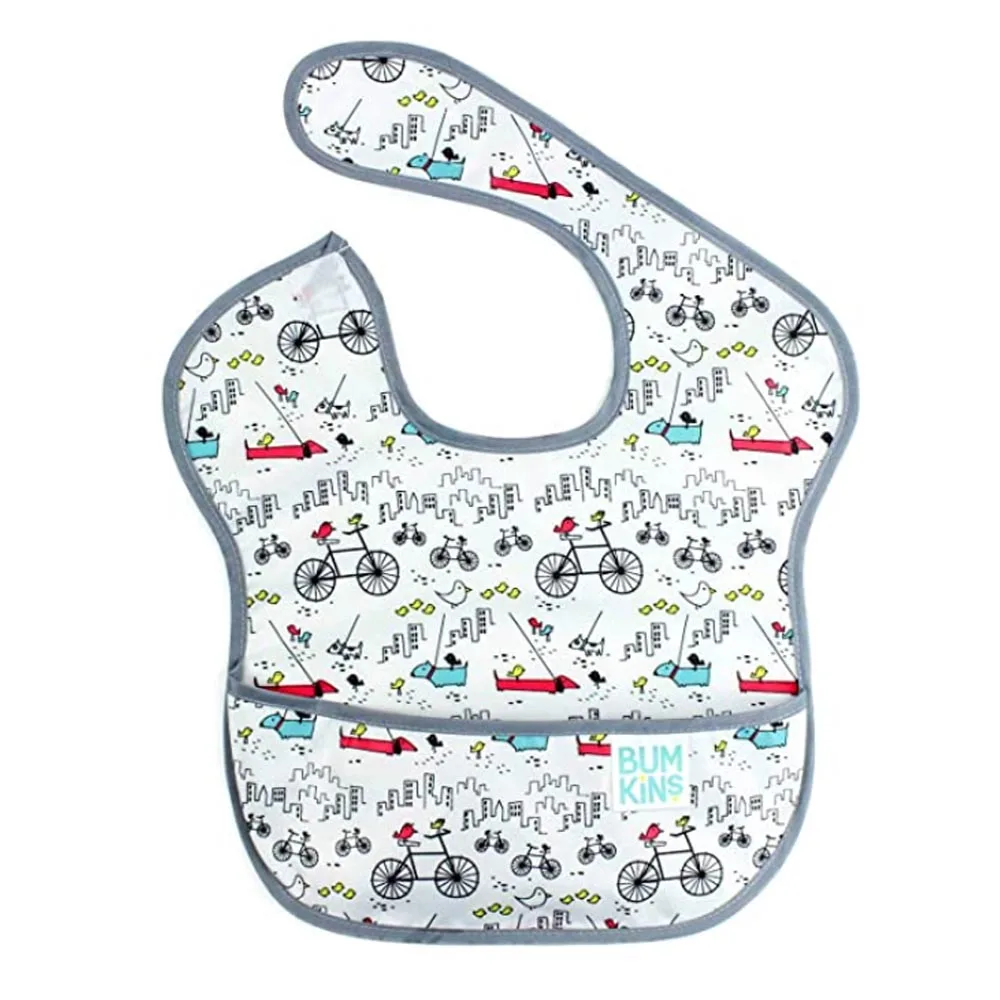 OEM High Quality Wholesale Custom 100% Organic Cotton Bandana Baby Bibs