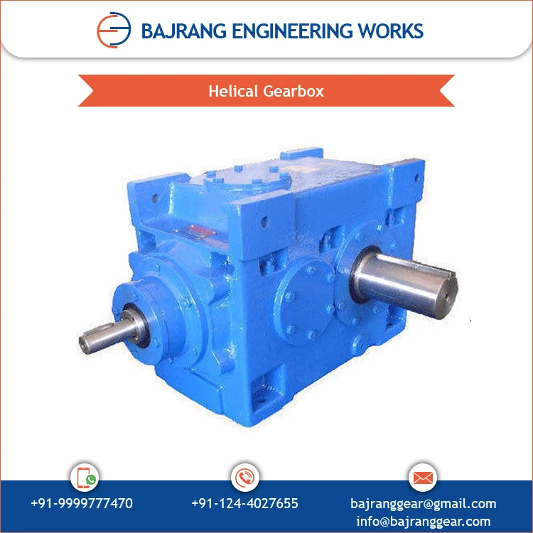 Exporter of Bevel Helical Gearbox for Industrial Applications at Low Price