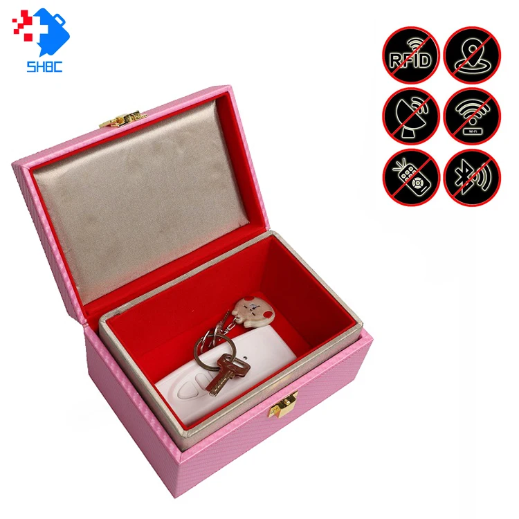 Hot Selling Anti Theft Faraday Call & RFID Signal Blocking Box Cage For Car Keys and Cellphone