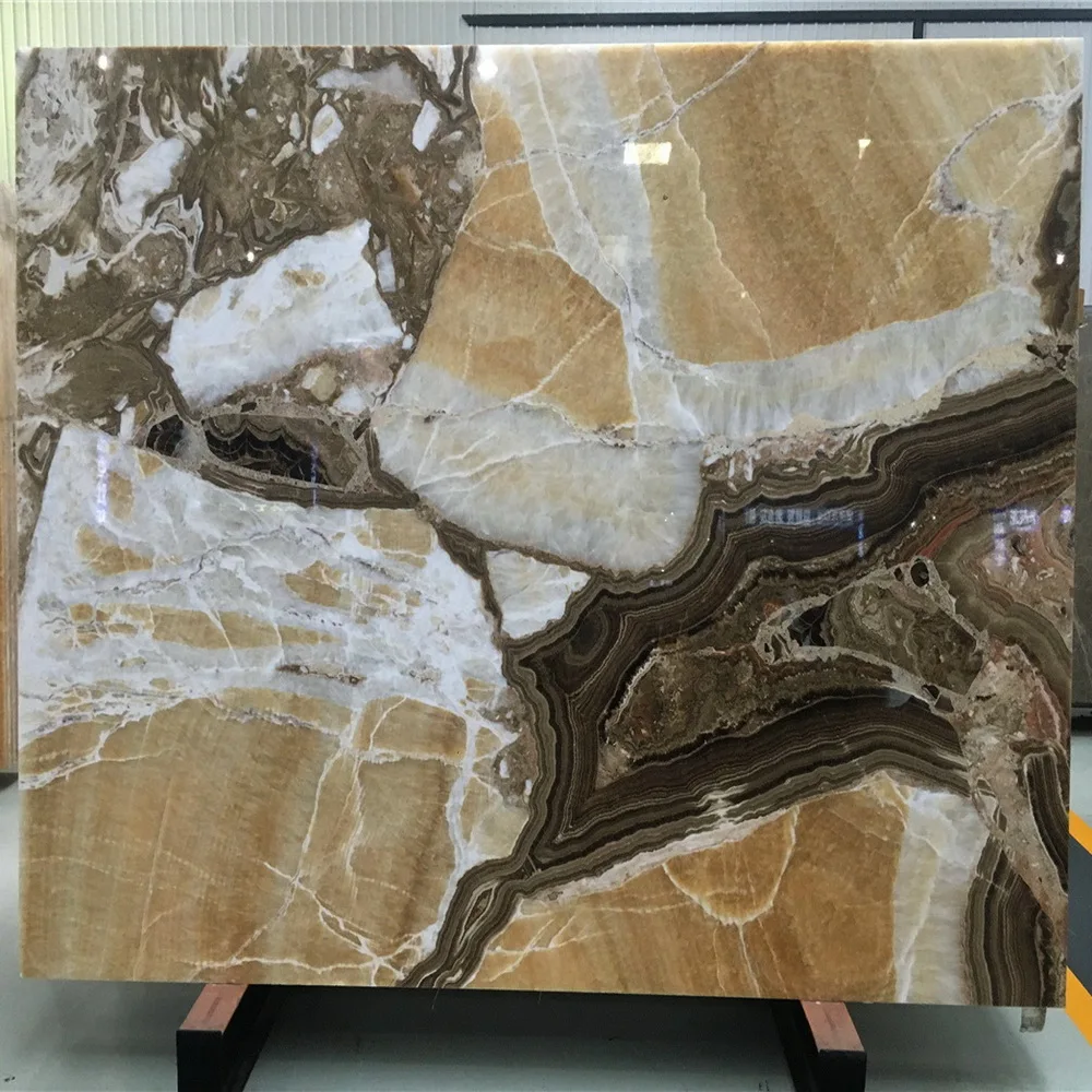 
Low Price Natural Yellow Resin Onyx Marble Transparent Yellow Honey Onyx For Wall Panel Decoration 