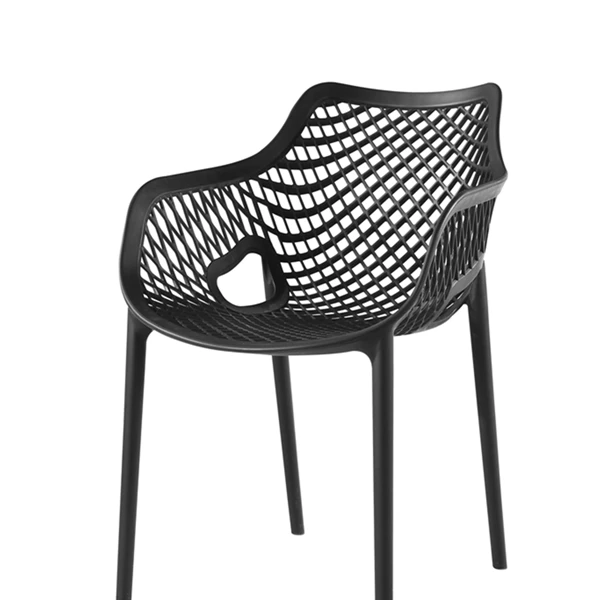 
Creative geometric design for outdoor barbecue beer plastic chair 