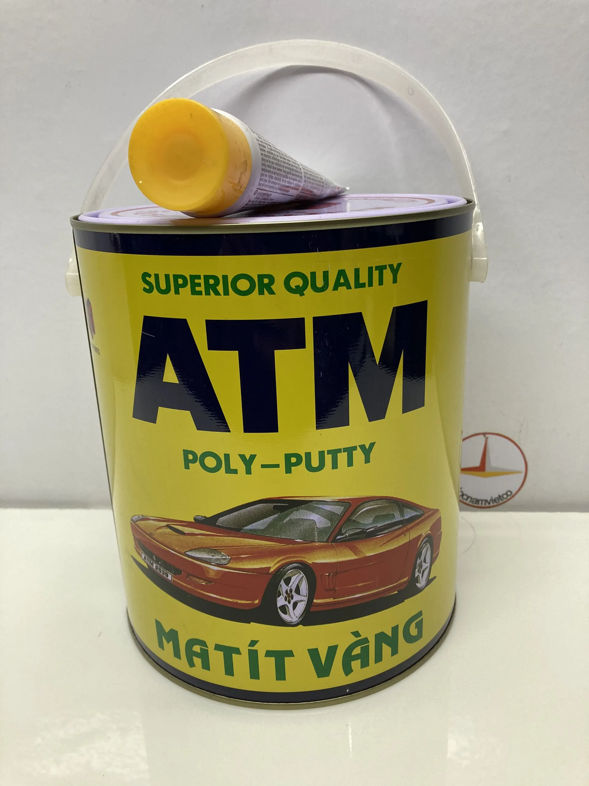 
Yellow 100% Polyester Resin and Hardenner Poly Puty 