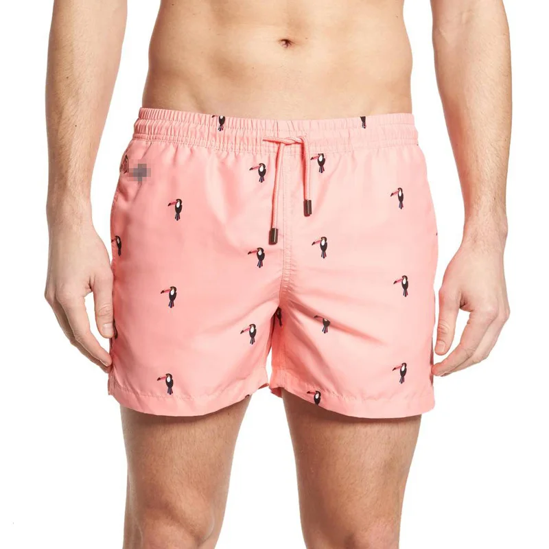 
 Мужские купальники с разрезом на подоле, плавки из 100% полиэстера, облегающие плавки  