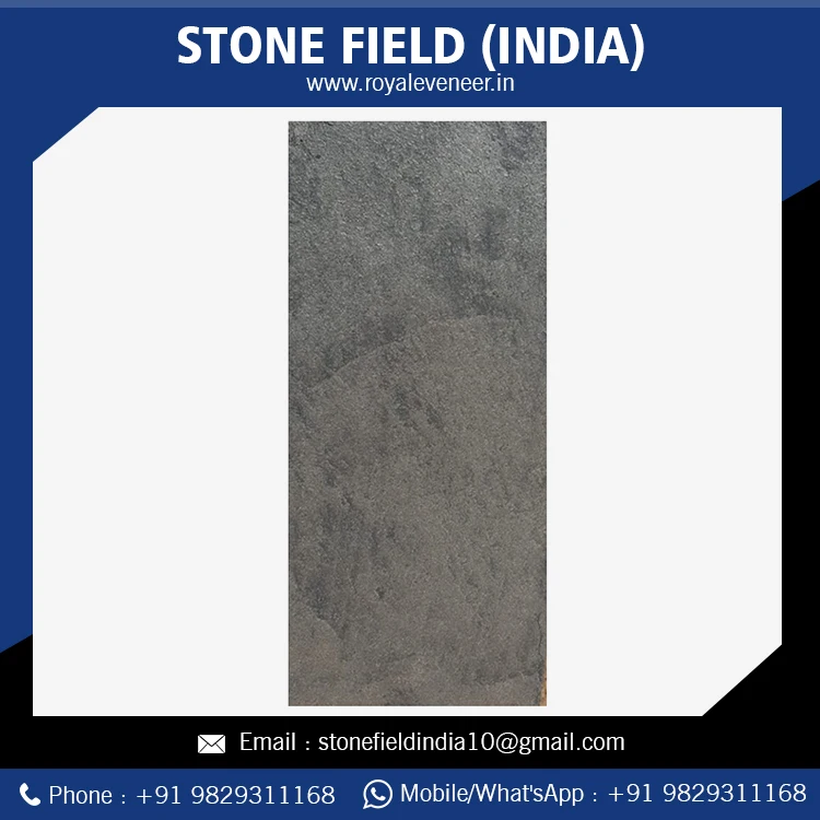 Best Custom Decorative Wall Panels Normal Opaque Steel Grey Stone Veneer Sheets Manufacturer Indian Supplier