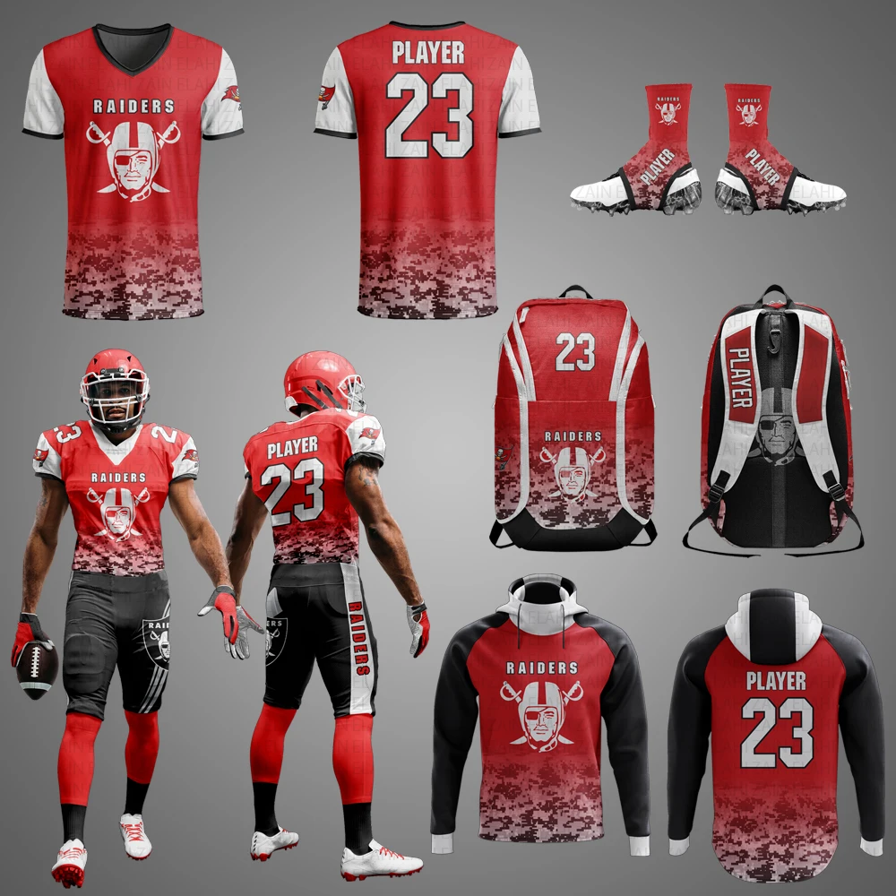 OEM Service Best Quality Customize Sublimation American Football Uniforms Adults 2022