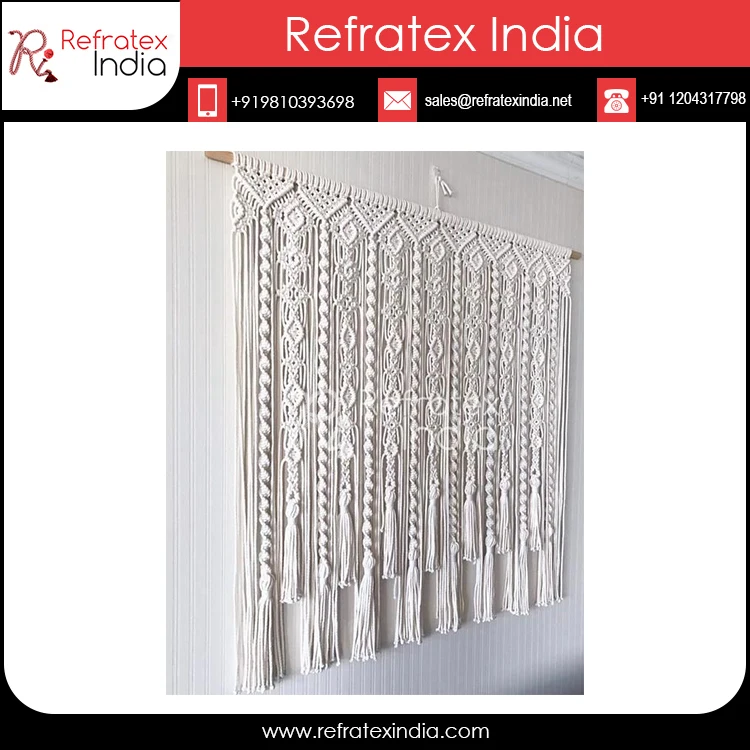 Hot Selling Women Fashion Macrame Curtain With Lowest Price