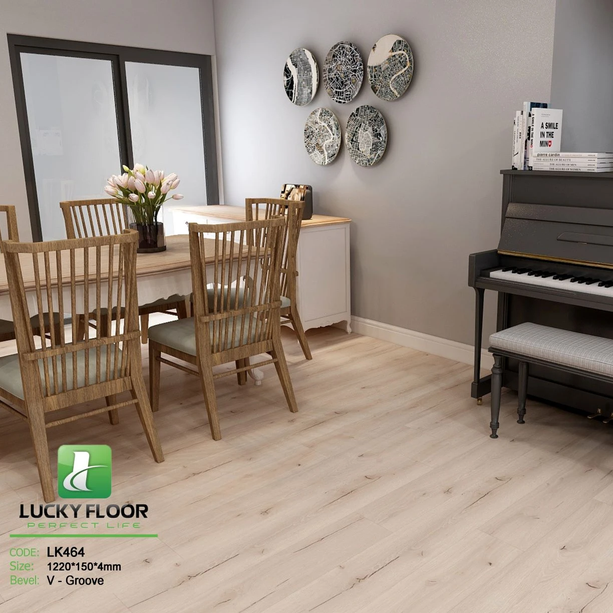 spc flooring spc vietnam made by virgin plastic and high quality stone powder